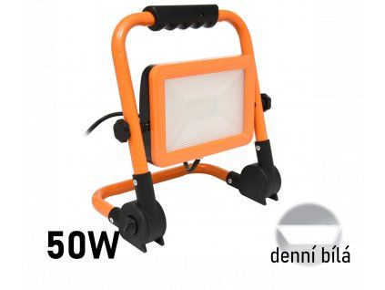 stavebni led reflektor se stativem 50W RMLED 50W ORA