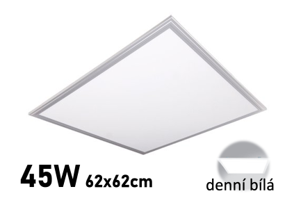 LED panel 62x62 cm do sadrokartonu