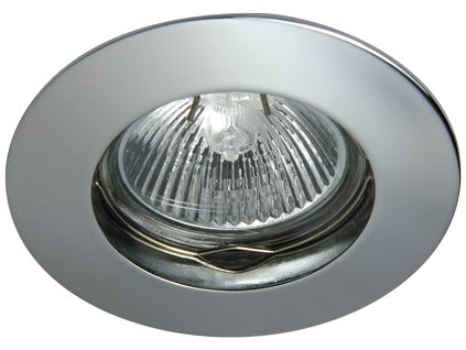 bodovka vestavna do podhledu kulata chrom hlinik DIO DSO2B C maxlumen
