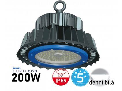 led prumyslove svetlo 200W zavesne high bay ecolite industry