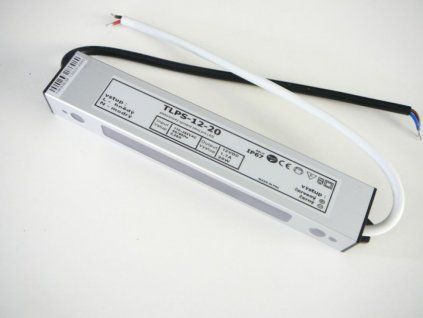 LED zdroj, trafo,12W, 12V IP67 venovní voděodolný MaxLumen.cz