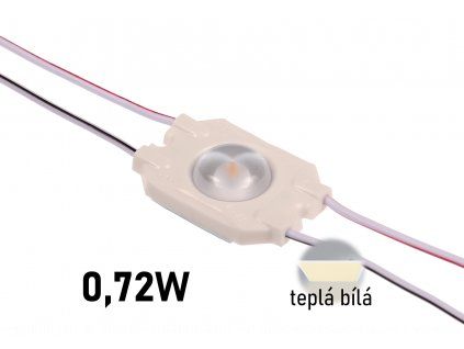 led modul pro osvetleni reklam 0,72W tepla