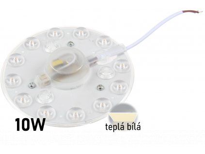 led modul 10W tepla bila nahrada klasicke zarovky