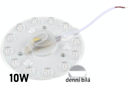 led modul 10W denni bila nahrada zarovky