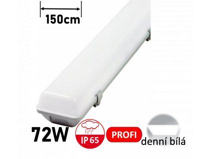 profi prachotesne led svitidlo 150cm 72W