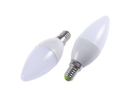 LED žárovka E14 EV5W svíčka DENNÍ BÍLÁ