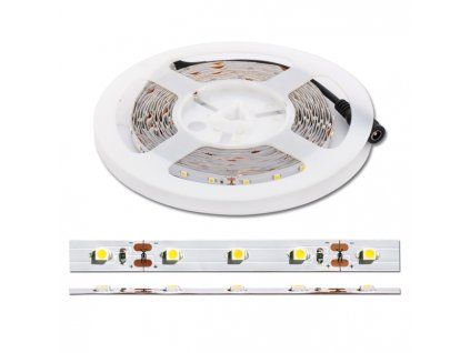 set LED pásku DENNÍ BÍLÁ 4,8W/m 5m vč. DX-SMD3528-BI/5M