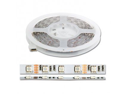set RGB pásku 14,4W/m 5m vč. dálkového ovládání DX-SMD5050-RGB/5M