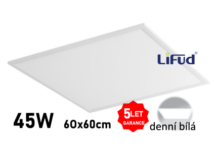 led panel 60x60cm bily ramecek zeus