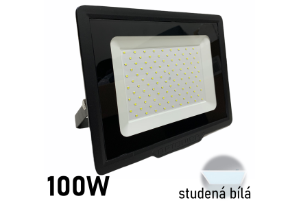 led reflektor 100W černy