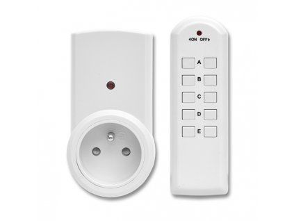 3 zásuvky na dálkové ovládání max.1150W EZ-7901