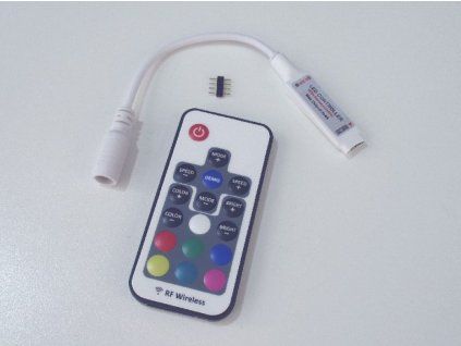 LED ovladač RF RGB 17B
