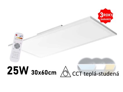 led panel zmena barvy svetla cct 30x60 ZM5172