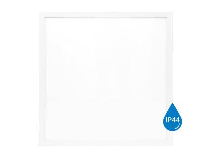 LED panel ZEUS IP44 40W BÍLÝ 60x60 DENNÍ BÍLÁ  4100lm LED-GPL44-40/BI/IP44