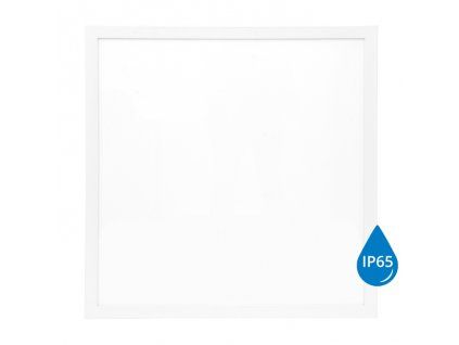 LED panel ZEUS IP65 40W BÍLÝ 60X60, DENNÍ BÍLÁ 4100lm LED-GPL44-40/BI/IP65