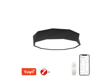 Immax NEO DIAMANTE Smart stropní svítidlo 60cm 43W černé Zigbee 3.0