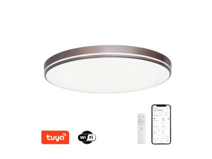 Immax NEO LITE AREAS Smart stropní svítidlo 51cm, 48W coffee Tuya WiFi