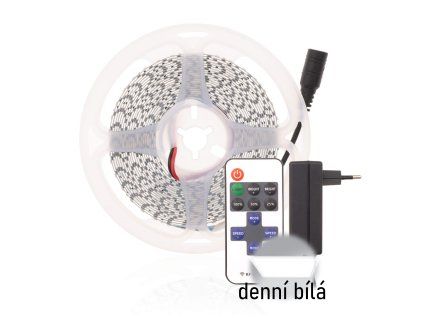 led pasky strafem s ovladacem denni bila