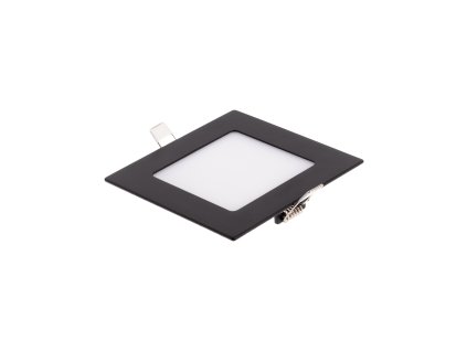 LED panel 24V 6W CCT stmívatelný ČERNÝ čtverec  změna barvy světla 24SB6