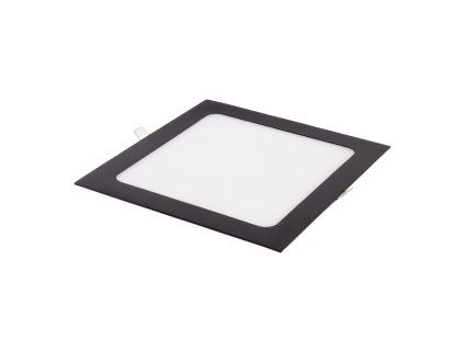LED panel 24V 18W CCT stmívatelný ČERNÝ čtverec 24SB18