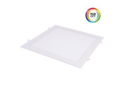 LED panel 24V 36W RGBCCT BÍLÝ čtverec 24HW36