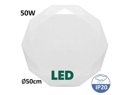 stropní světlo regulace svetla Ecolite diamant wzsd 50W maxlumen.cz