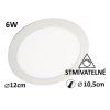 led palel stmivatelny kulaty 6W