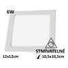 led stmivatelny led panel ctverec 6w