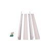 Hliníkový rámeček pro LED panel 60x60 / BÍLÝ