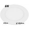 LN6 LED panel 6W kulatý 120mm
