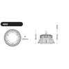 led prumyslove osvetleni industry rozmer