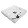 Bílý LED panel na strop 12W PS12 přisazený čtverec 166x166mm
