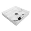 Bílý LED panel na strop 18W PS18 přisazený čtverec 220x220mm