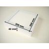 Bílý LED panel na strop 24W PS24 přisazený čtverec 300x300mm
