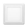 Dvojbarev. SMD 19,5x19,5cm,12W+4W,4000K+2700K