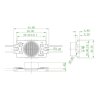 LED modul 1,32W 4323-1060-12V záruka 5 let STUDENÁ BÍLÁ