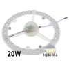 led nahrada za zarovku led modul 20W tepla bila