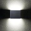Přisazené LED svítidlo GARTO 8W-GR černé