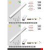 LED sv. 30W,2400lm,120cm,IP44,4000K,stříbrná