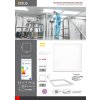 Alu rám ke svítidlu LED-GPL44-45,bílý