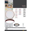 LED stropní svítidlo LENA CCT s ovladačem REGULACE BAVY světla 24W WLD400-24W/LED/TD