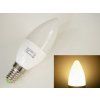LED žárovka E14 EV5W svíčka TEPLÁ BÍLÁ
