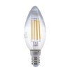 LED žárovka E14 4W FILAMENT TEPLÁ BÍLÁ