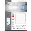 LED panel ZEUS 45W STŘÍBRNÝ 60X60 STUDENÁ BÍLA LED-GPL44-45/6000