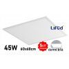 led panel 60x60cm bily ramecek zeus