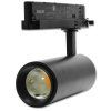 LED lištový reflektor 30w 3F 15° - 60° DENNÍ BÍLÁ ČERNÝ