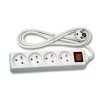 Prodlužovací kabel 5m, 4zásuvky s vypínačem