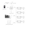 Smart přijímač dimLED TUYA PR 2K, jednobarevné a CCT LED pásky