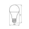 Wifi led zarovka rgb cct tuya