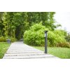 smart solární svítidlo ANEL , zahradní sloupek, CW/W+RGB IP54 Bluetooth TUYA Immax 07904L